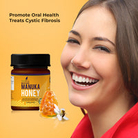 Manuka Honey MGO 60+ From New Zealand | 500g | 100% Pure, Thick & Creamy | Made in UK by NutriZing